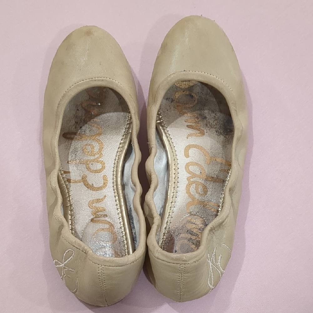 Sam Edelman Women's Tan Ballet Flats 7